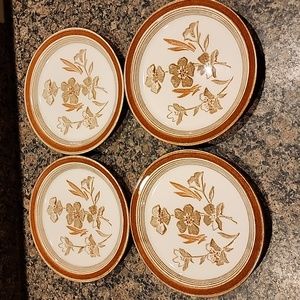 Vintage Jamestown China Ironstone 7" Plates, Set of 4